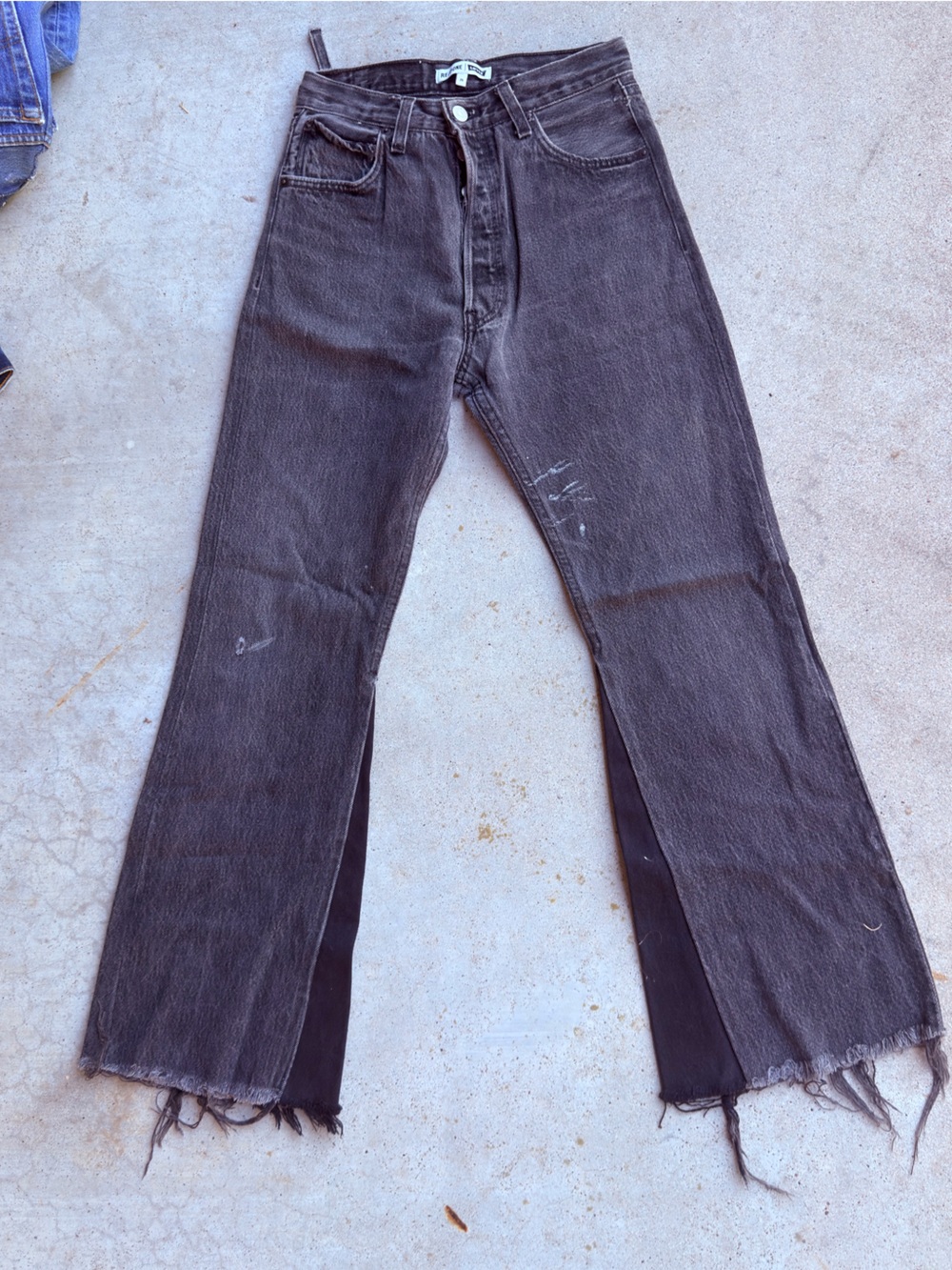 Re/done Levi 25 leadra inseam 28"